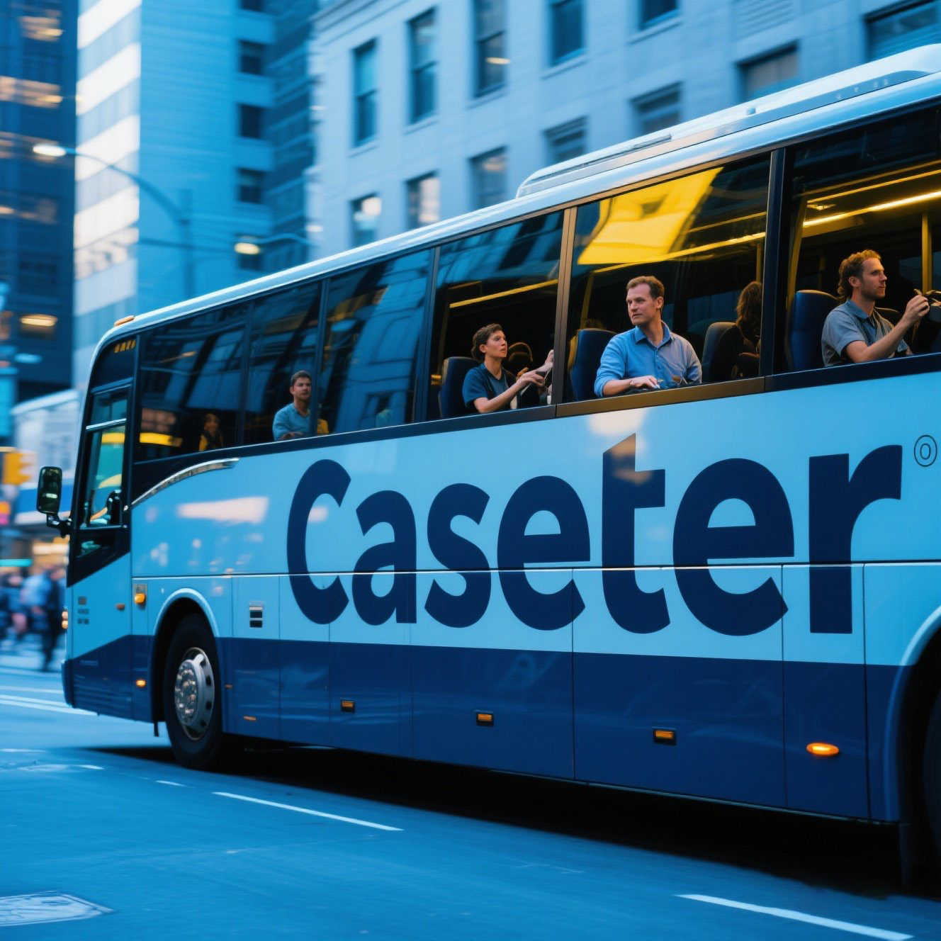 Caseter’s Anti-Vibration Bus AC Design for Rough Roads